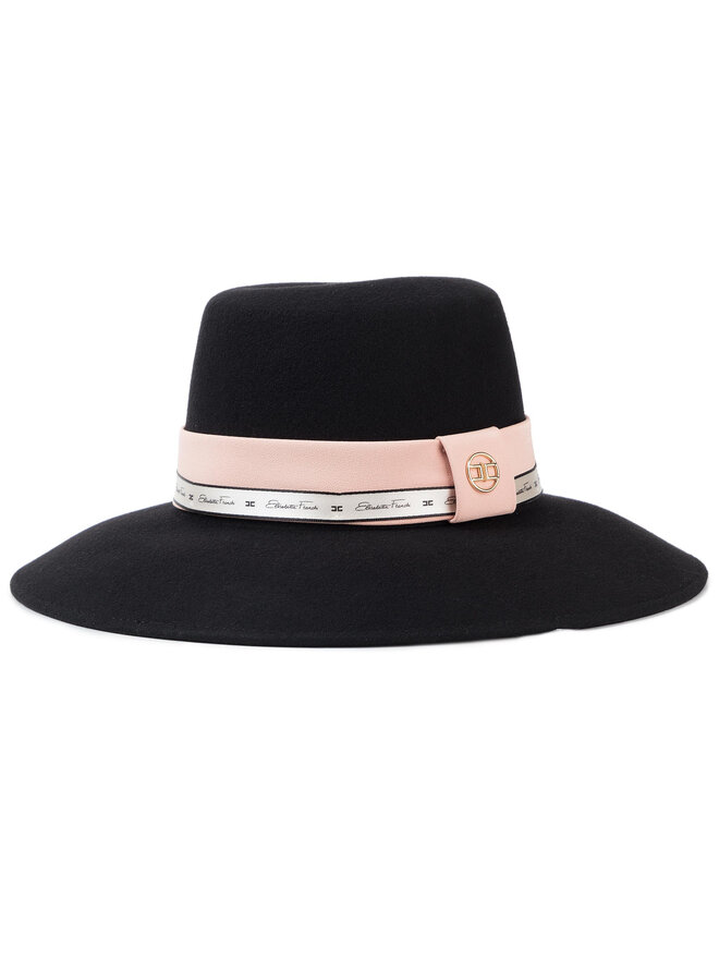 Elisabetta Franchi Skrybėlė Elisabetta Franchi CL-14C-97E2-V199 Juoda