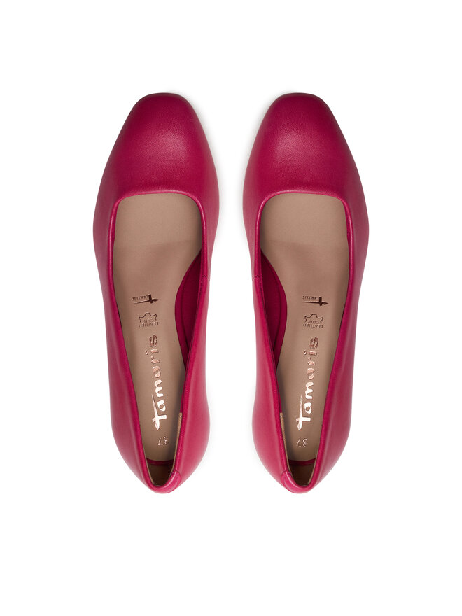 Zapatos Salon Comodos Zapato Plano Tamaris Para Mujer Cuero