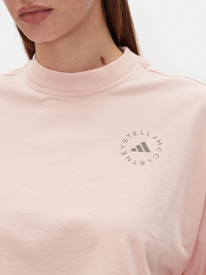 adidas by Stella McCartney adidas by Stella McCartney Camiseta Stella McCartney JJ0081 Rosa Oversize
