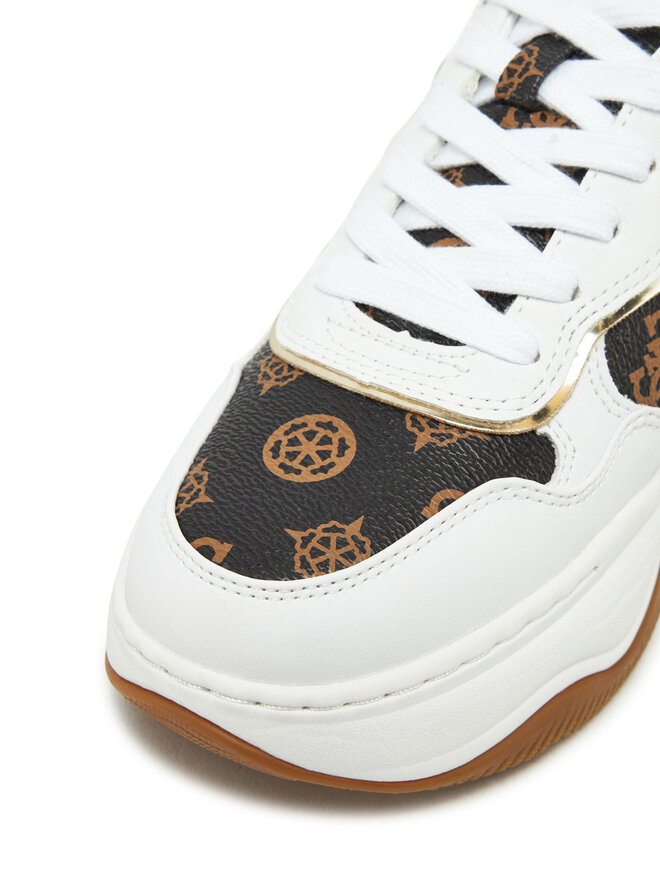 Guess Sneakersy Guess FLPHAP FAL12 Biały