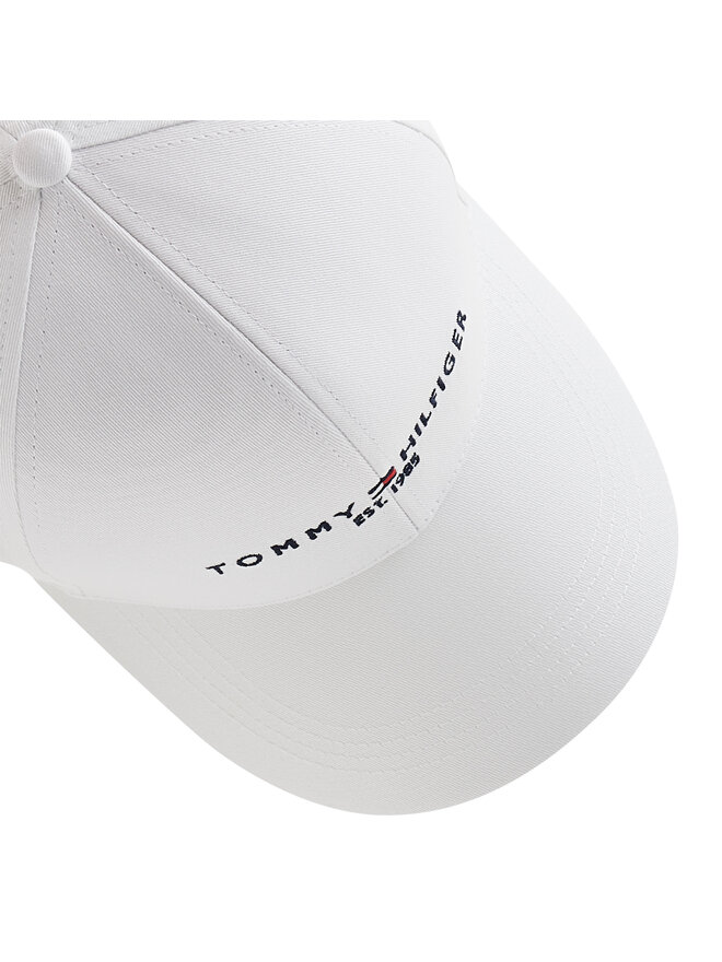 Tommy Hilfiger Cap Tommy Hilfiger Th Established Cap AM0AM07352 Weiß
