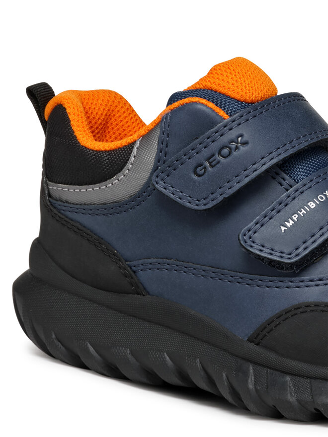 Geox Kotníková obuv Geox J Simbyos Boy B Abx J46L0B 0MEMS C0057 D Modrá