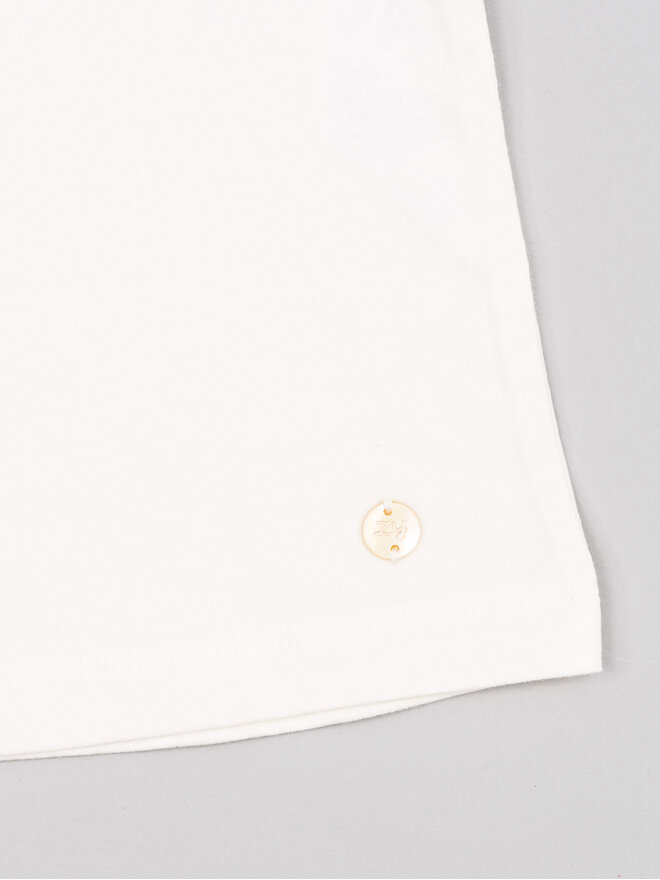 Zippy Zippy Camiseta ZBGAP0303 23008 Blanco Regular Fit