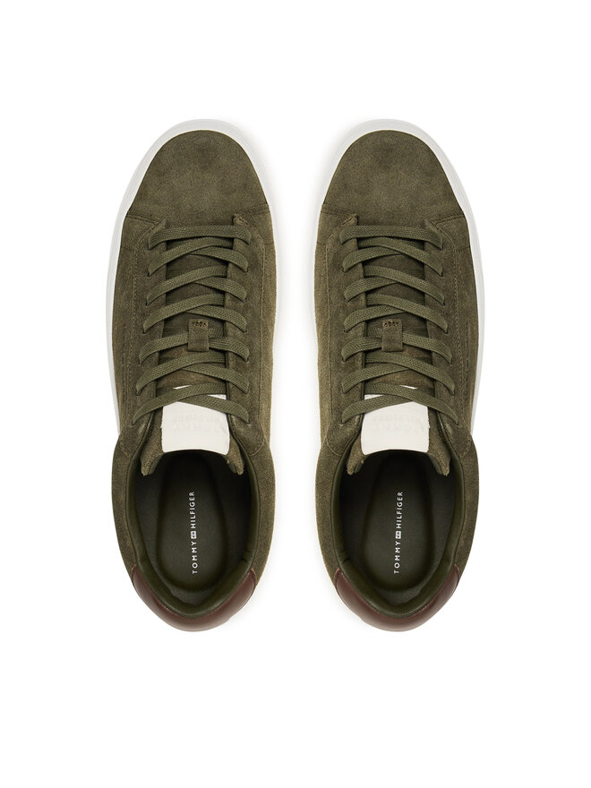 Tommy Hilfiger Αθλητικά Tommy Hilfiger Premium Dress Cupsole FM0FM05573 Χακί