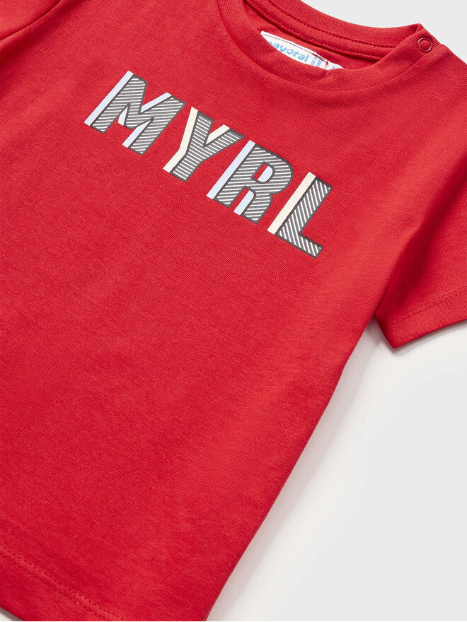 Mayoral Mayoral T-shirt 106 Crvena Regular Fit