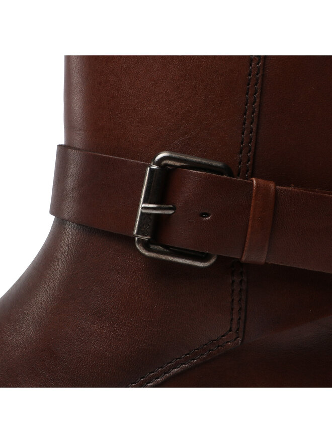 【THEAIRTOWN】tissue embo ops Ecco sztyblety skórzane Metropole Oslo Chelsea damskie kolor