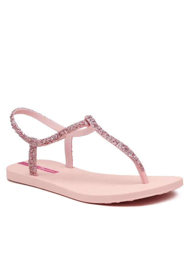 Sandali Ipanema Classe Brilha Donna - Gomma, Piattaforma 2cm, Colore Beige/Oro, Made In Brazil - Foto 6