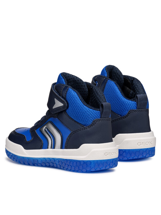 Geox Sneakersy Geox J Buzzerlight Boy J46MCA 05411 C4226 D Tmavomodrá