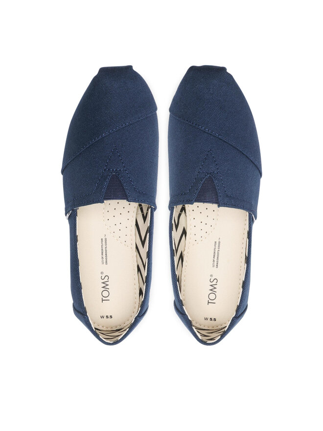 Toms Tenis superge Toms Alpargata 10017712 Mornarsko modra
