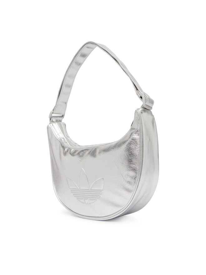 adidas Сумка adidas Adicolor Half Crescent Bag Metallic Pu KR1562 Срібний
