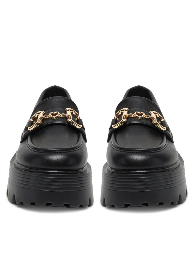 DeeZee Loafersy DeeZee 23106-1 Czarny