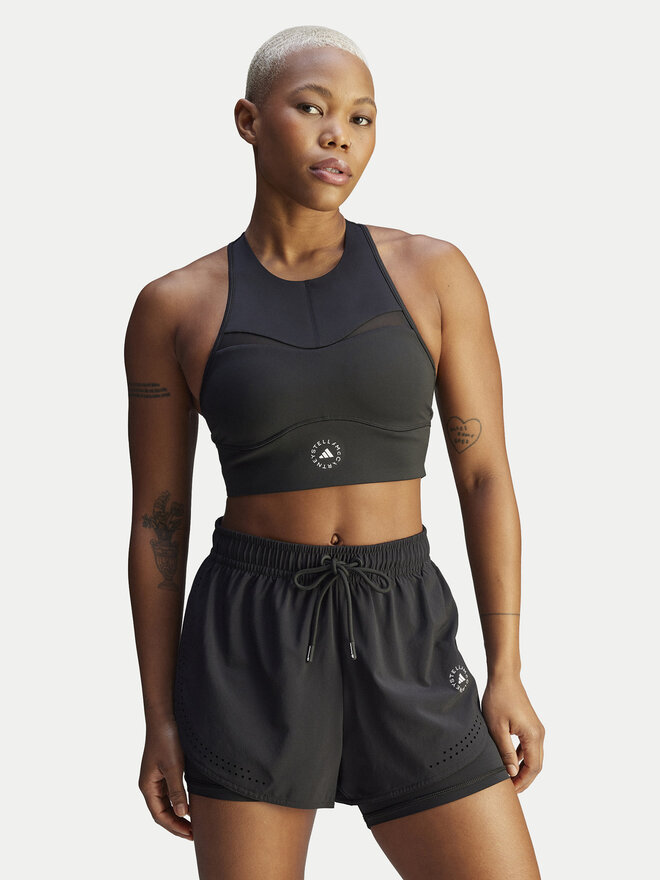 adidas by Stella McCartney adidas by Stella McCartney Felső Stella McCartney Training JF3760 Fekete Slim Fit