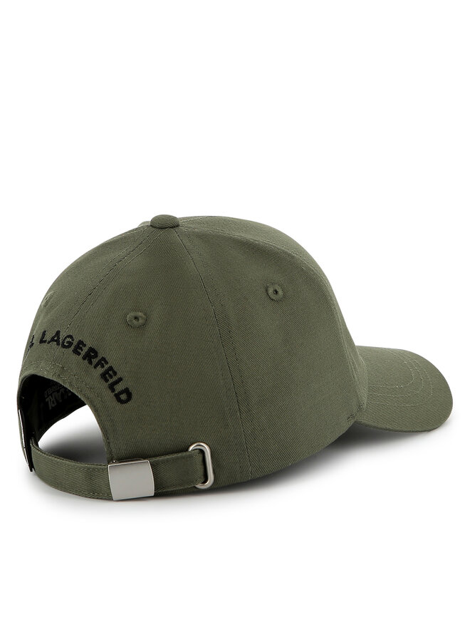 KARL LAGERFELD Czapka z daszkiem KARL LAGERFELD Z30398 Khaki