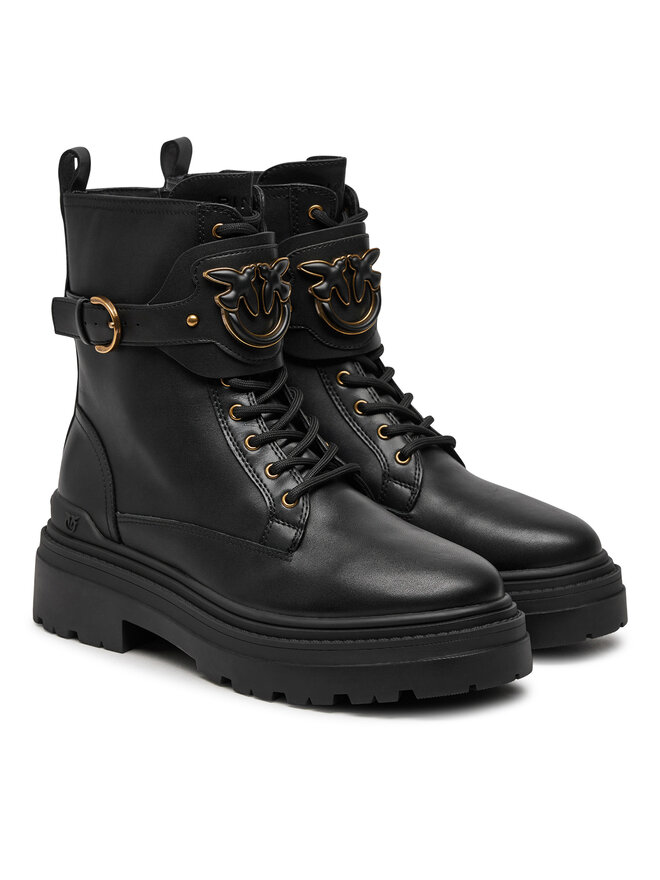 PINKO Schnürstiefeletten PINKO Mia 07 SD0147 P001 Schwarz