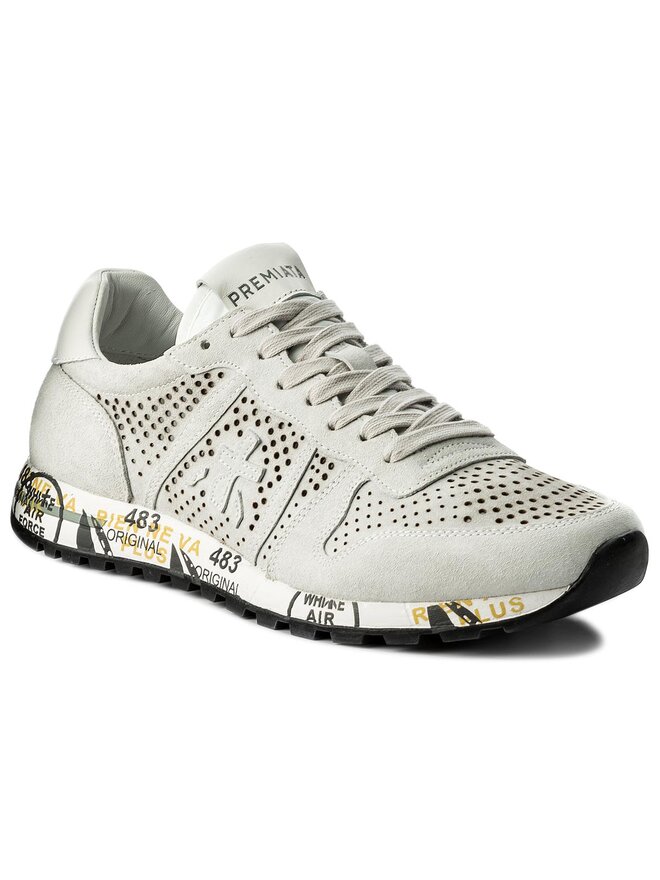 Sneakersy Premiata Eric 2124 Szary eobuwie .pl