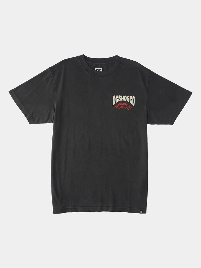 DC DC T-Shirt Defiant Tees ADYZT05309 Μαύρο Regular Fit