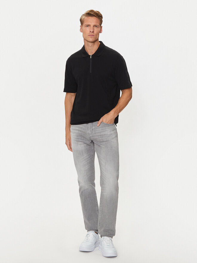 Armani Exchange Armani Exchange Poloshirt 6DZFLC ZJM5Z 1200 Schwarz Regular Fit