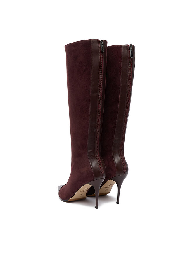 Eva Minge Botas altas Eva Minge EO-EDITH-GLC9177-17-861 Guinda/burdeos