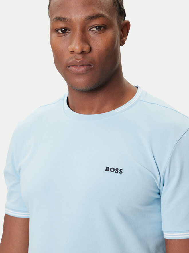 BOSS BOSS Camiseta Taul 50521245 Celeste Regular Fit