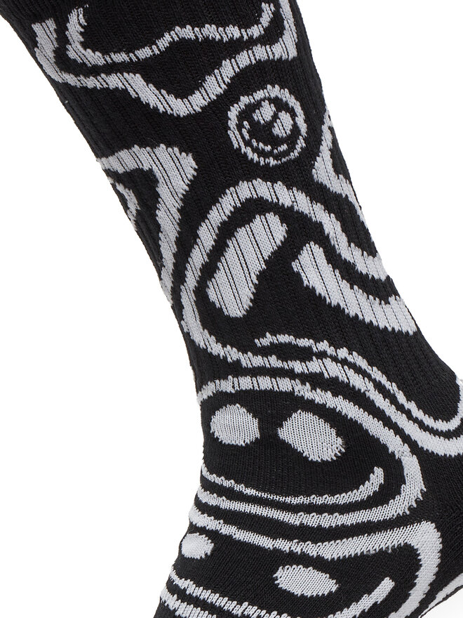 Volcom Skarpety Wysokie Męskie Volcom D6312503 Czarny
