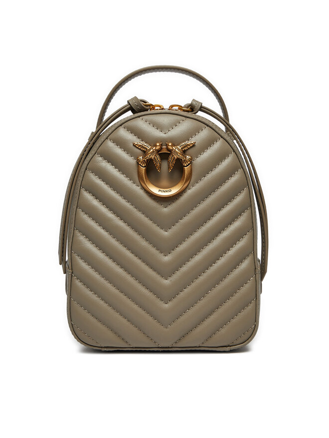 Rucksack PINKO Love Click Mini Backpack AI 24 25 PLTT 103614 A1J2 Beige eschuhe
