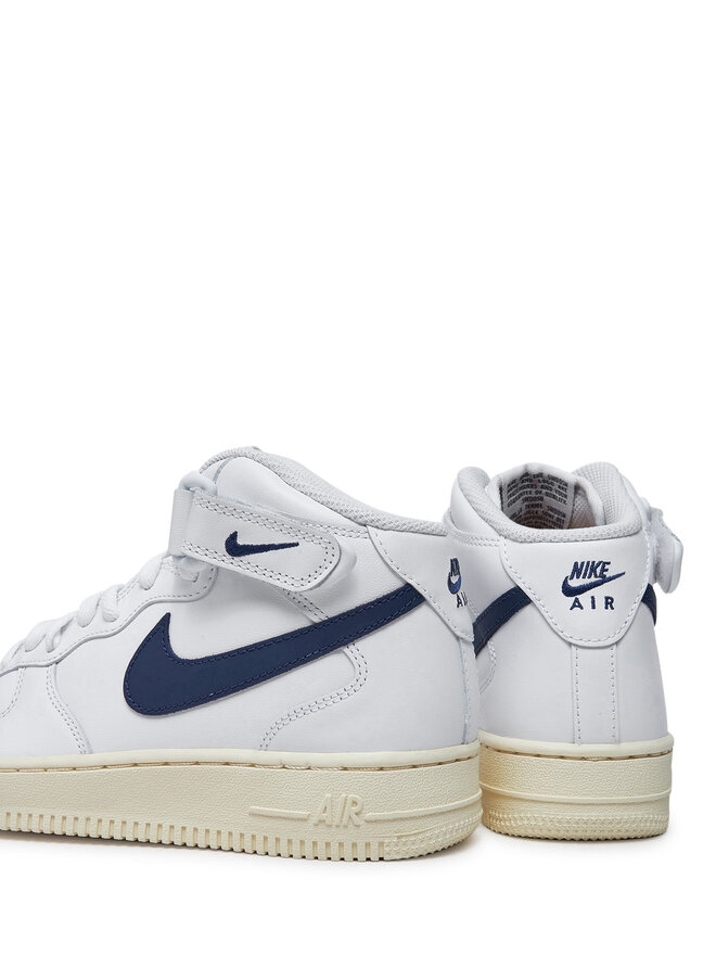 Nike Sneakersy Nike Air Force 1 '07 Mid DD9625 105 Bílá