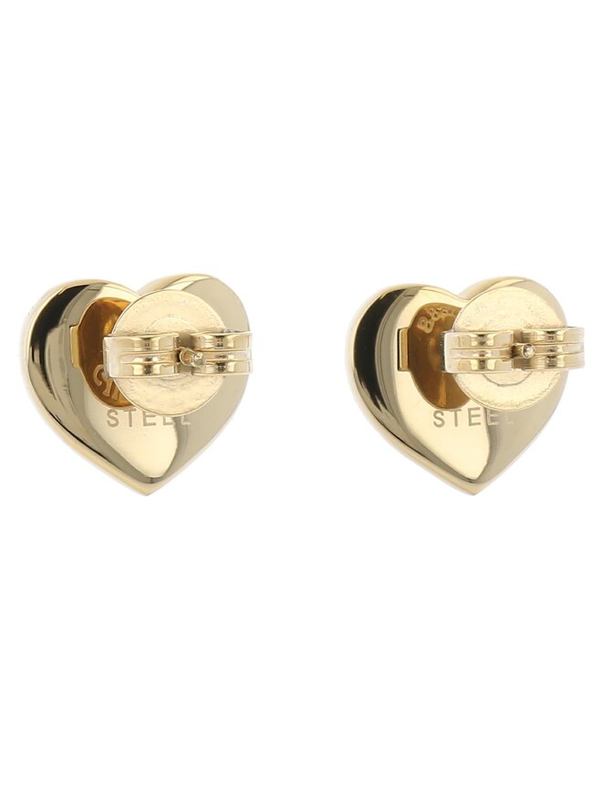 Guess Kolczyki Guess Love Guess JUBE03 048JW Żółte złocenie