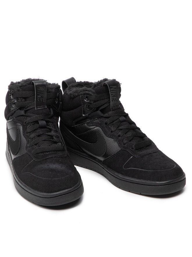 Nike Sneakers Nike Court Borough Mid 2 Boot Bg CQ4023 001 Schwarz