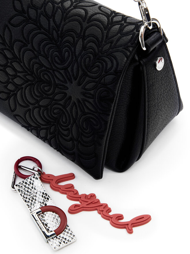 Desigual Handtasche Desigual 25WAXPBD Schwarz