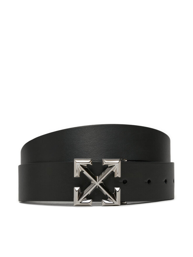 Ceinture homme Off White OMRB069S23LEA0010700 Noir chaussures