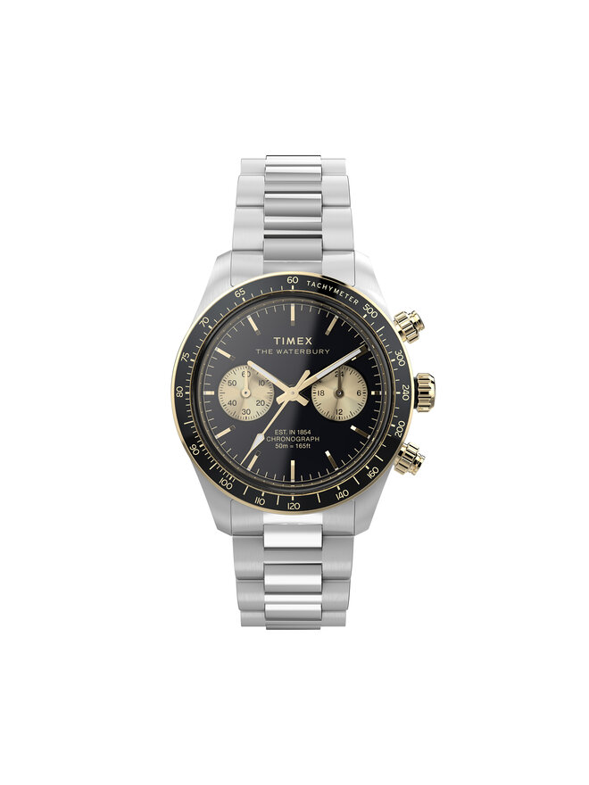 Timex Годинник Timex Waterbury Heritage TW2Y24000 Чорний
