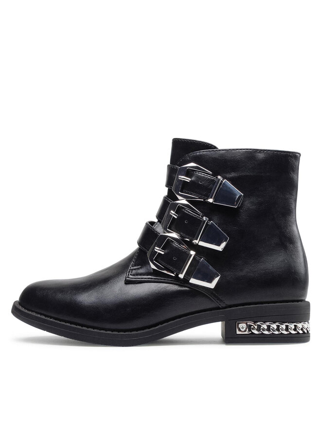 DeeZee Μποτάκια DeeZee WS5168-02 Μαύρο