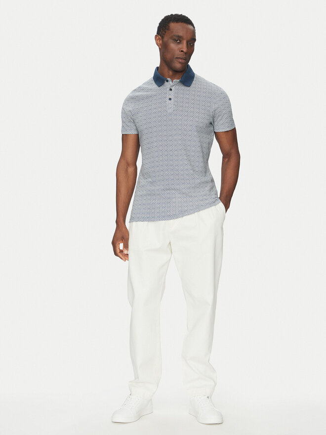 INDICODE INDICODE Polo Mauricus 41-046 Tamnoplava Regular Fit