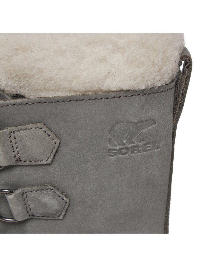 Sorel Μπότες Χιονιού Sorel Caribou NL1005 Γκρι