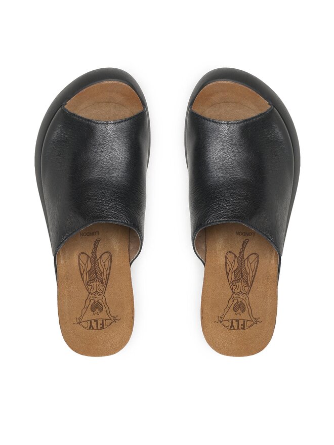 Fly London Παντόφλες Fly London Ginofly P144966000 Μαύρο