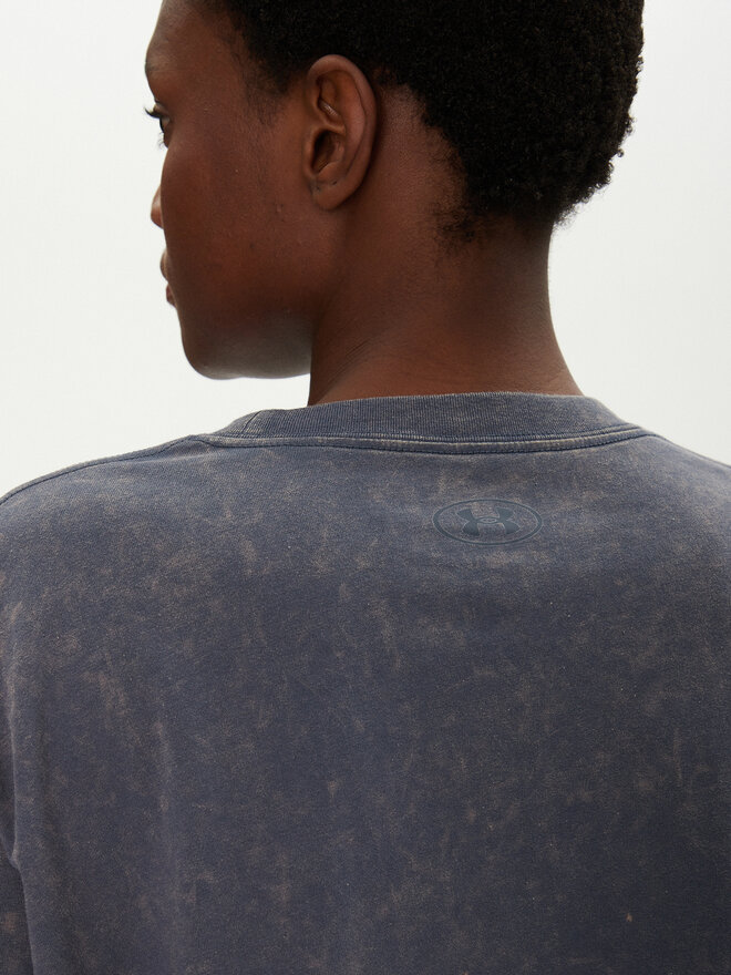 Under Armour Under Armour T-Shirt Rival Wash 1389724 Σκούρο μπλε Loose Fit