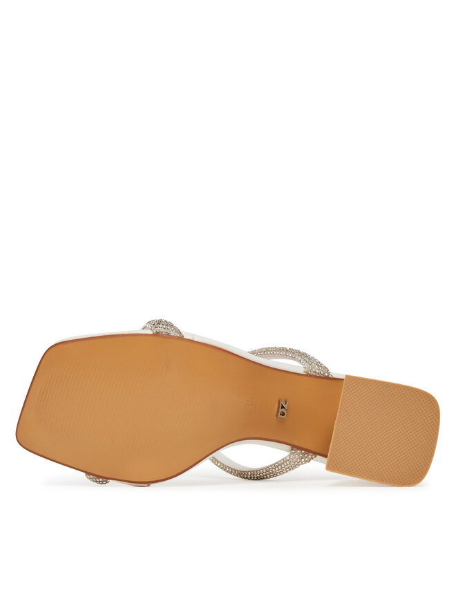 DeeZee Klapki DeeZee R66-1 Srebrny