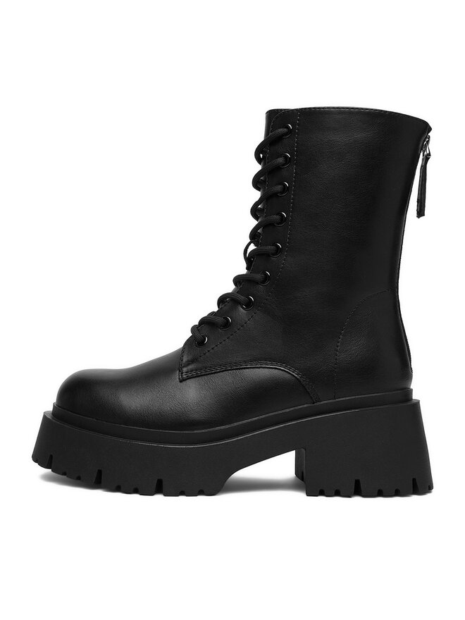 DeeZee Schnürstiefeletten DeeZee CEO-A251-2 Schwarz