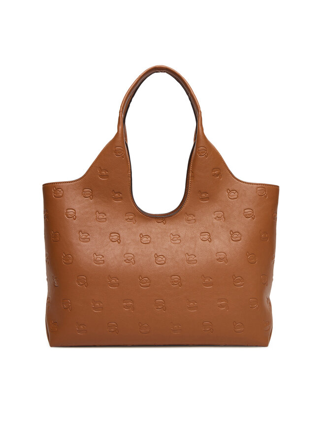 KARL LAGERFELD Ročna torba KARL LAGERFELD A3W30302 Rjava