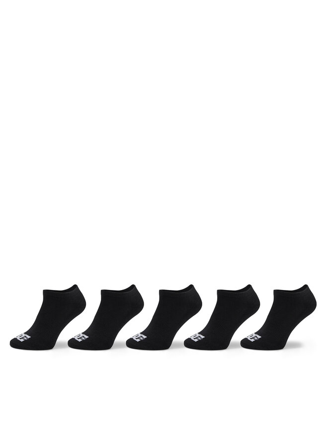 DC Sada 5 párů pánských nízkých ponožek DC Spp Dc Ankle 5Pk ADYAA03188 Černá