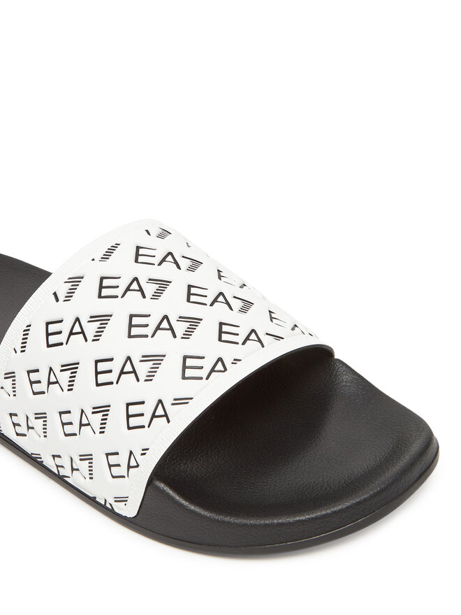 EA7 Emporio Armani Pantoletten EA7 Emporio Armani 7X000109 AF15125 F0043 Weiß
