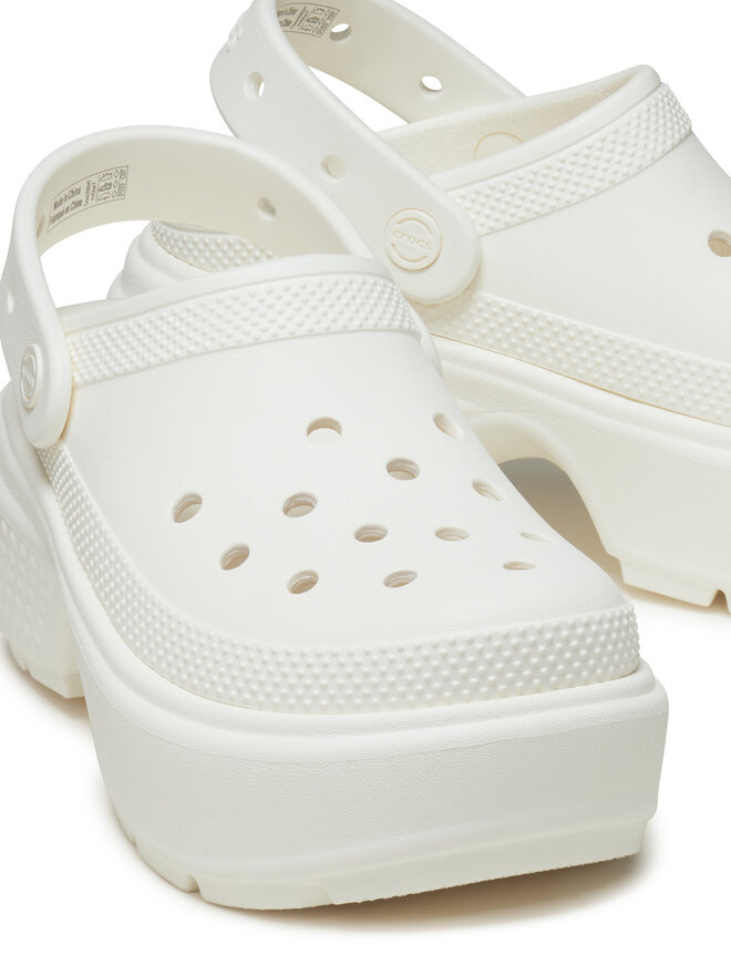 Crocs Klapki Crocs Stomp Clog 209348 Beżowy