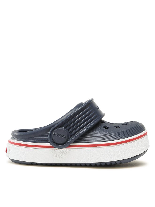 Crocs Pantoletten Crocs Crocs Crocband Clean Clog T 208479 Dunkelblau
