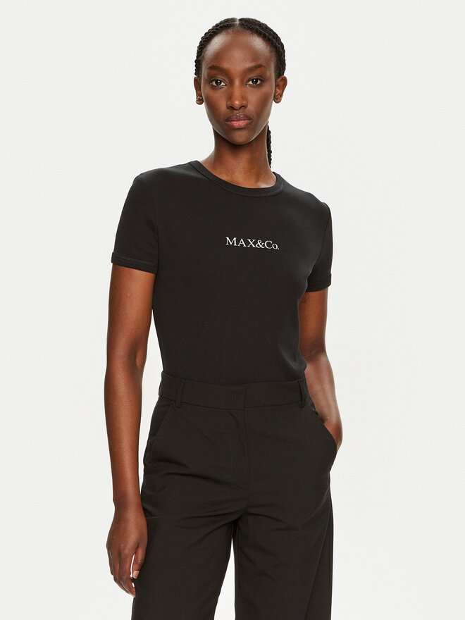 MAX&Co. MAX&Co. Camiseta 2428976014200 2428976014200 Negro Regular Fit