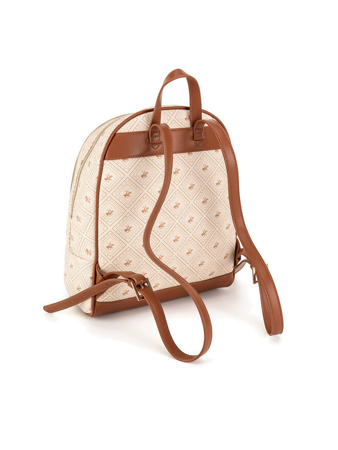 Beverly Hills Polo Club Plecak Beverly Hills Polo Club BHPC-S-002-07 Beżowy