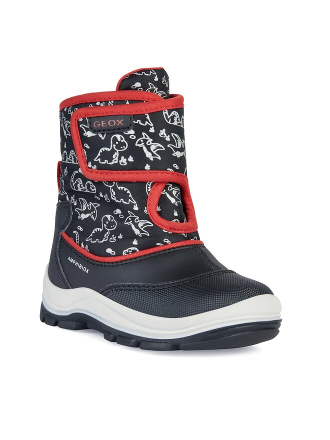 Geox Botas de nieve Geox B Flanfil Boy B Abx B263VE 0CEFU C0048 S Negro