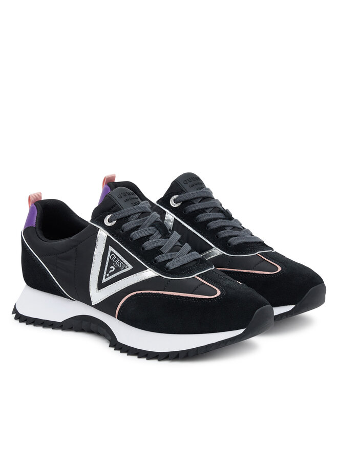 Guess Sneakersy Guess FLTBAI SUE12 Černá