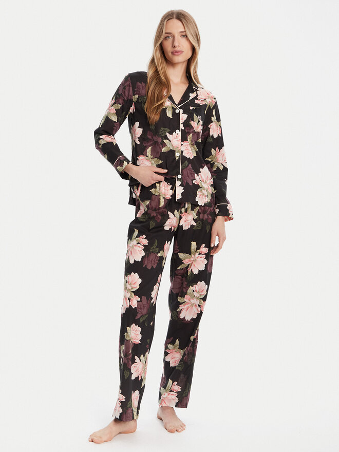 LAUREN RALPH LAUREN LAUREN RALPH LAUREN Pijama ILN92438 Negro Regular Fit