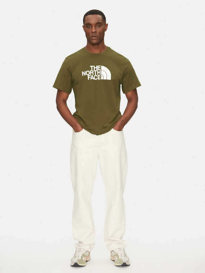 The North Face The North Face Póló Easy NF0A8A6C Zöld Regular Fit