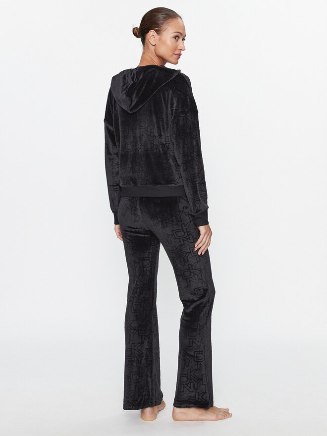DKNY DKNY Pyjama YI2922695 Schwarz Regular Fit